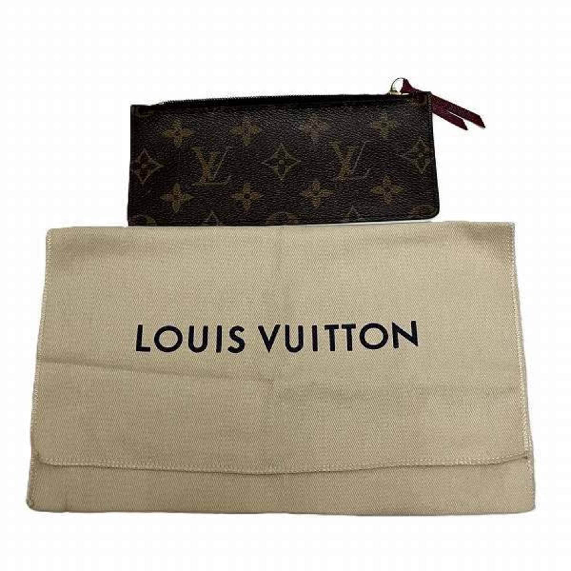 Louis Vuitton Monogram Portefeuille Josephine M60708 Wallet Long Tri-fold Men's Women's