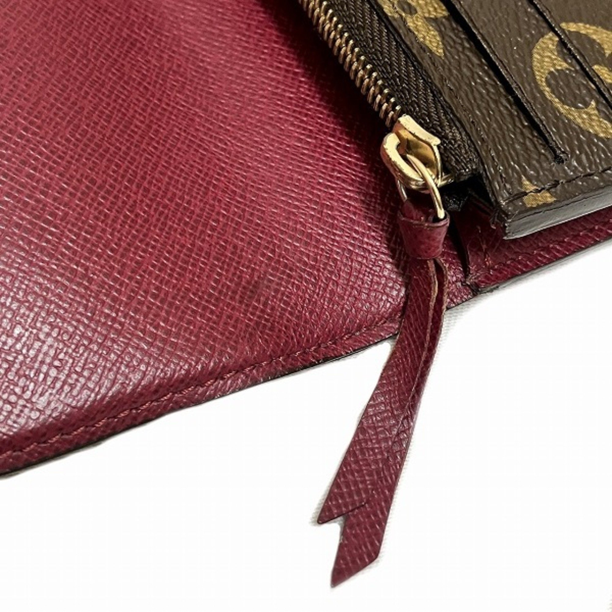 Louis Vuitton Monogram Portefeuille Emily M60697 Long Wallet Bi-fold for Women