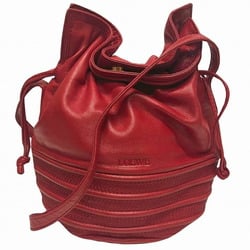 LOEWE nappa leather red bag shoulder for women