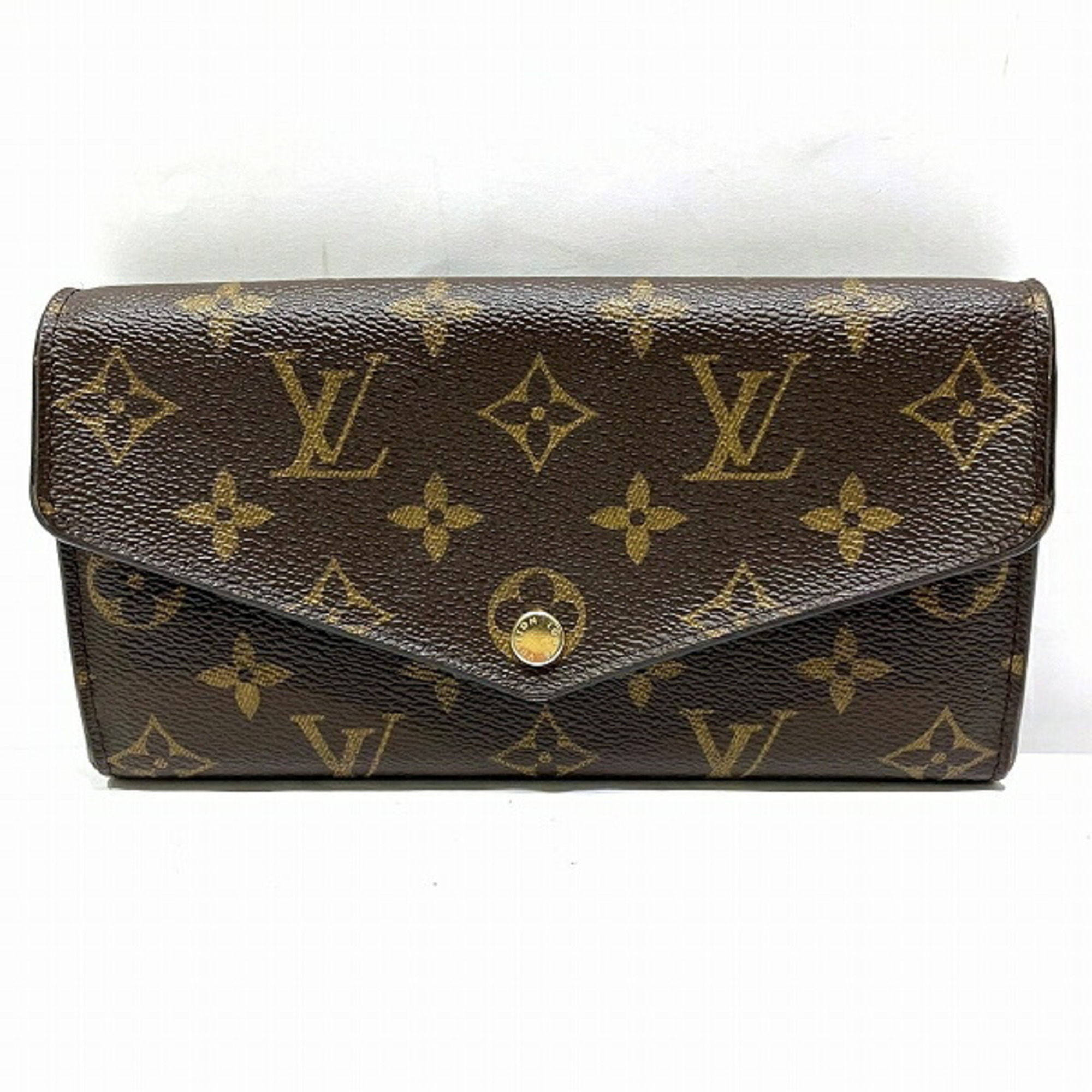 Louis Vuitton Monogram Portefeuille Sarah M62234 Wallet Long Women's