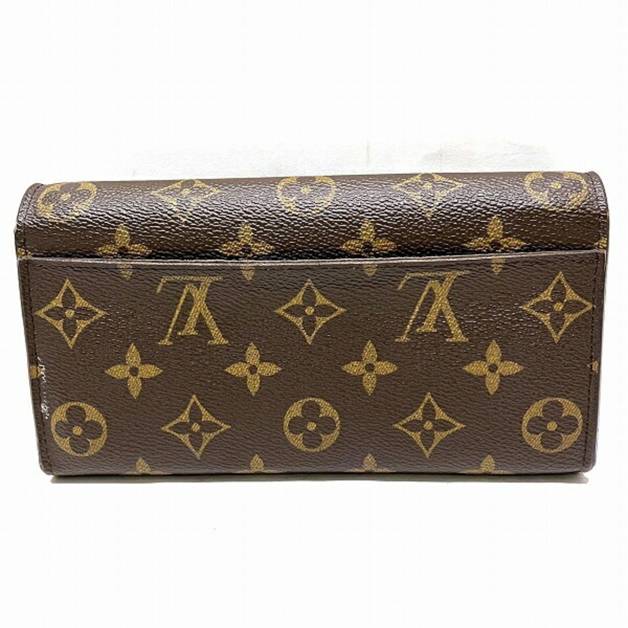 Louis Vuitton Monogram Portefeuille Sarah M62234 Wallet Long Women's