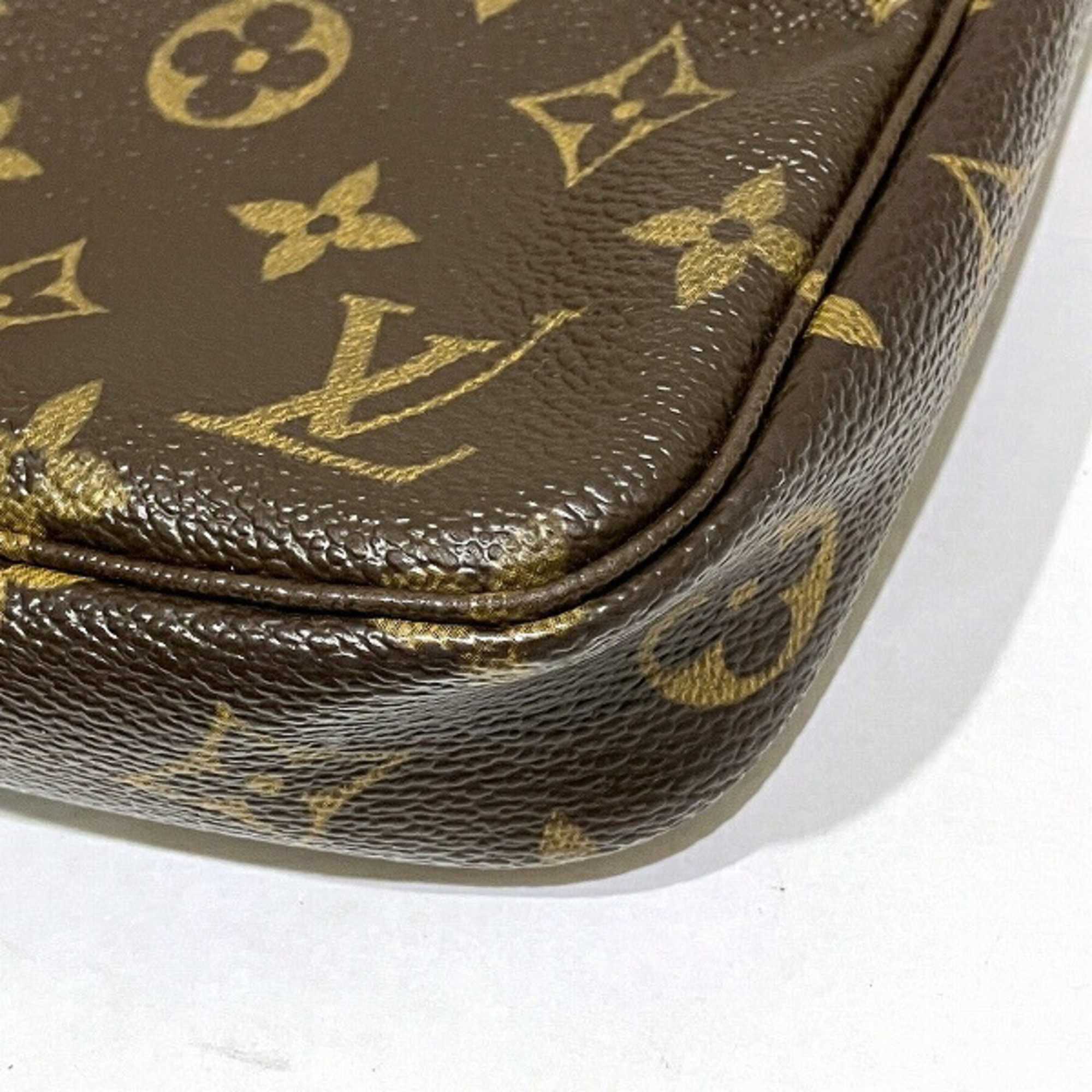 Louis Vuitton Monogram Pochette Accessoires M51980 Bag Shoulder Women's