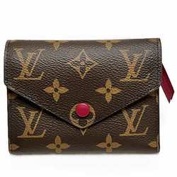 Louis Vuitton Monogram Portefeuille Victorine M41938 Tri-fold Wallet for Women