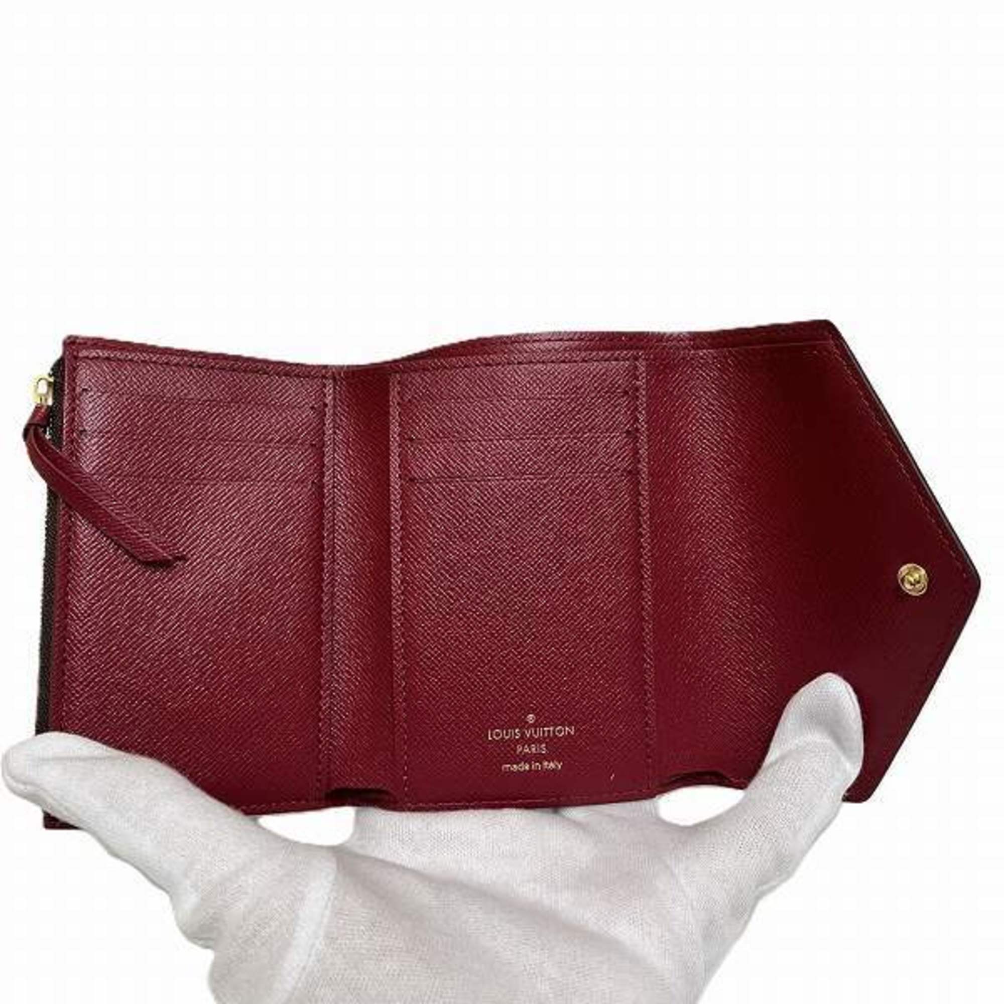 Louis Vuitton Monogram Portefeuille Victorine M41938 Tri-fold Wallet for Women