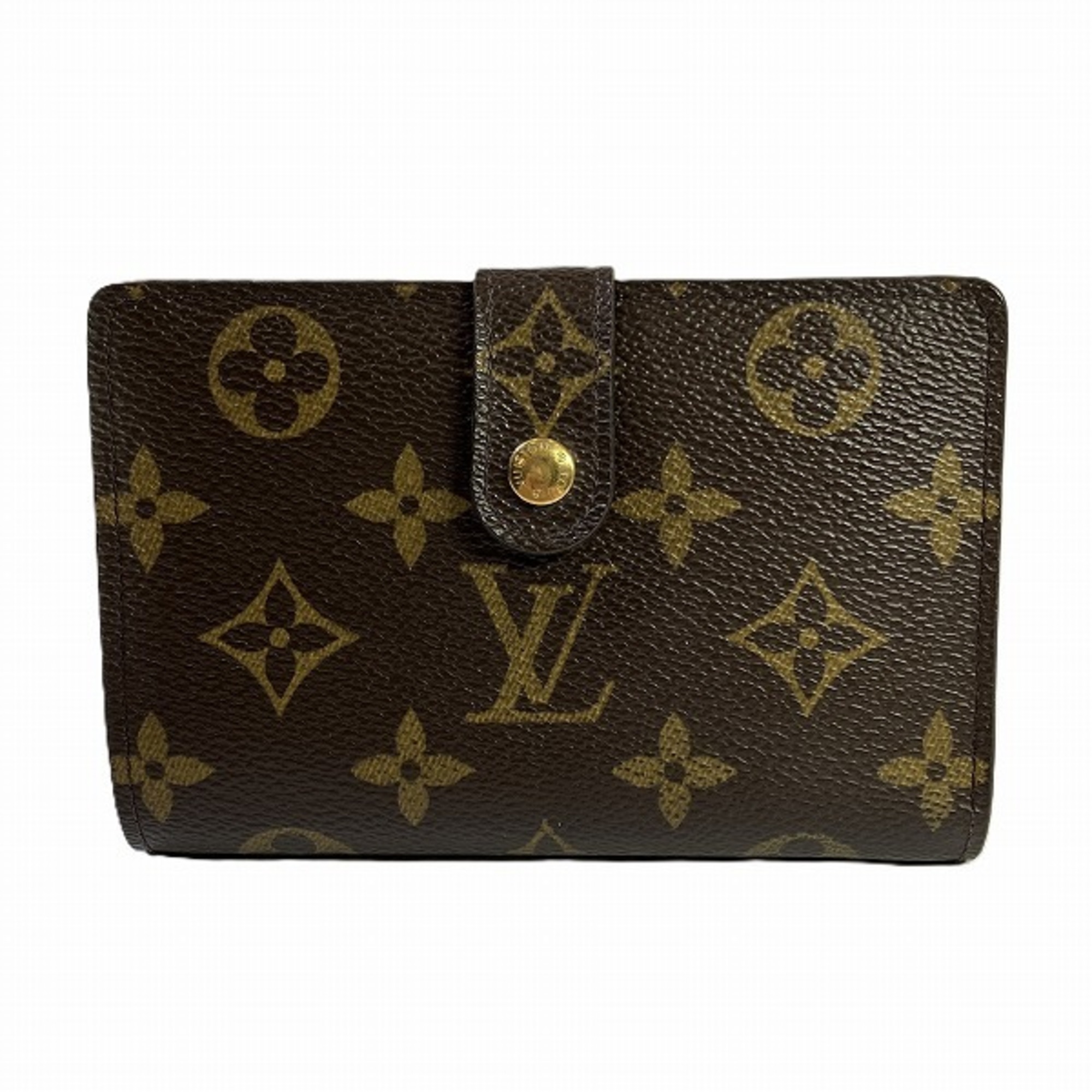 Louis Vuitton Monogram Porte Monnaie Viennese M61663 Bi-fold Wallet for Women