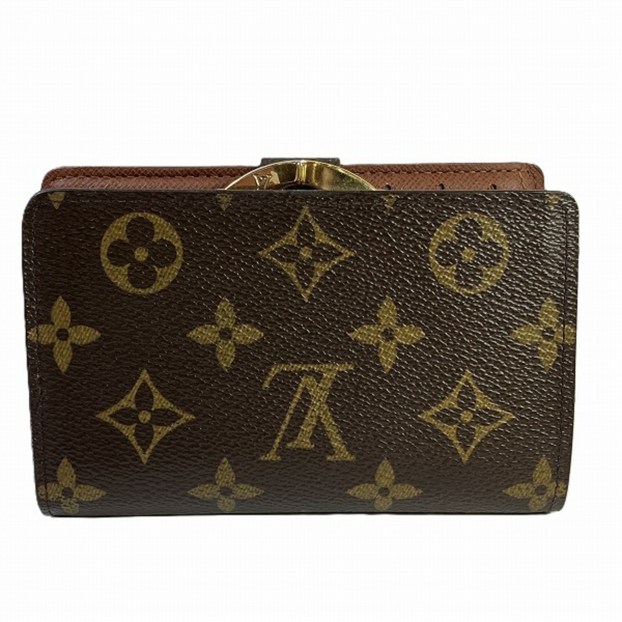 Louis Vuitton Monogram Porte Monnaie Viennese M61663 Bi-fold Wallet for Women