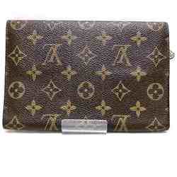 Louis Vuitton Monogram Pochette Passport M60135 Long Wallet Tri-fold Men's Women's Accessories