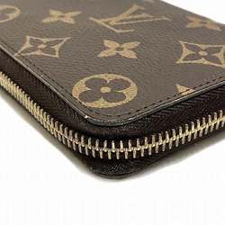 Louis Vuitton Monogram Portefeuille Clemence M61298 Round Long Wallet for Women