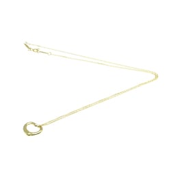 Tiffany Open Heart Yellow Gold (18K) No Stone Men,Women Fashion Pendant Necklace (Gold)