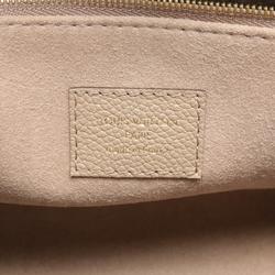 LOUIS VUITTON On the Go PM Handbag Bag Leather Monogram Empreinte Women's Beige Ivory M45779