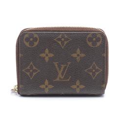 Louis Vuitton LOUIS VUITTON Zippy Coin Purse Monogram Wallet/Coin Case Wallet Coated Canvas Women's Brown M60067