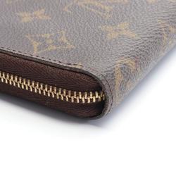 Louis Vuitton LOUIS VUITTON Zippy Coin Purse Monogram Wallet/Coin Case Wallet Coated Canvas Women's Brown M60067