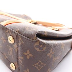 Louis Vuitton LOUIS VUITTON Soufflot BB Monogram Handbag Bag Coated Canvas Leather Women's Brown M44815