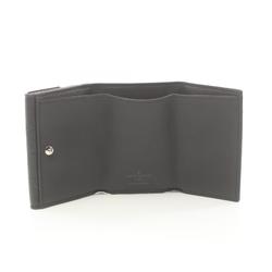 LOUIS VUITTON Discovery Compact Wallet Monogram Shadow Tri-fold Leather Men's Black M67631