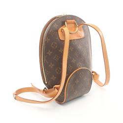 Louis Vuitton LOUIS VUITTON Ellipse Sacado Rucksack Backpack Bag Coated Canvas Leather Monogram Women's Brown M51125