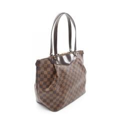 Louis Vuitton LOUIS VUITTON Westminster GM Tote Bag Coated Canvas Leather Damier Women's Brown N41103