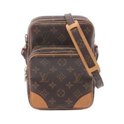 Louis Vuitton LOUIS VUITTON Amazon Monogram Shoulder Bag Coated Canvas Leather Women's Brown M45236