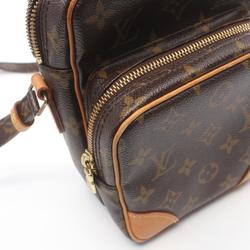 Louis Vuitton LOUIS VUITTON Amazon Monogram Shoulder Bag Coated Canvas Leather Women's Brown M45236