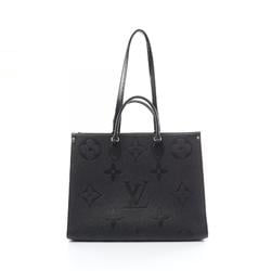 LOUIS VUITTON On the Go GM Monogram Empreinte Noir Tote Bag Leather Women's Black M44925