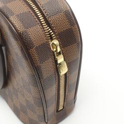 Louis Vuitton LOUIS VUITTON Saria Handbag Bag Coated Canvas Leather Damier Women's Brown N51286