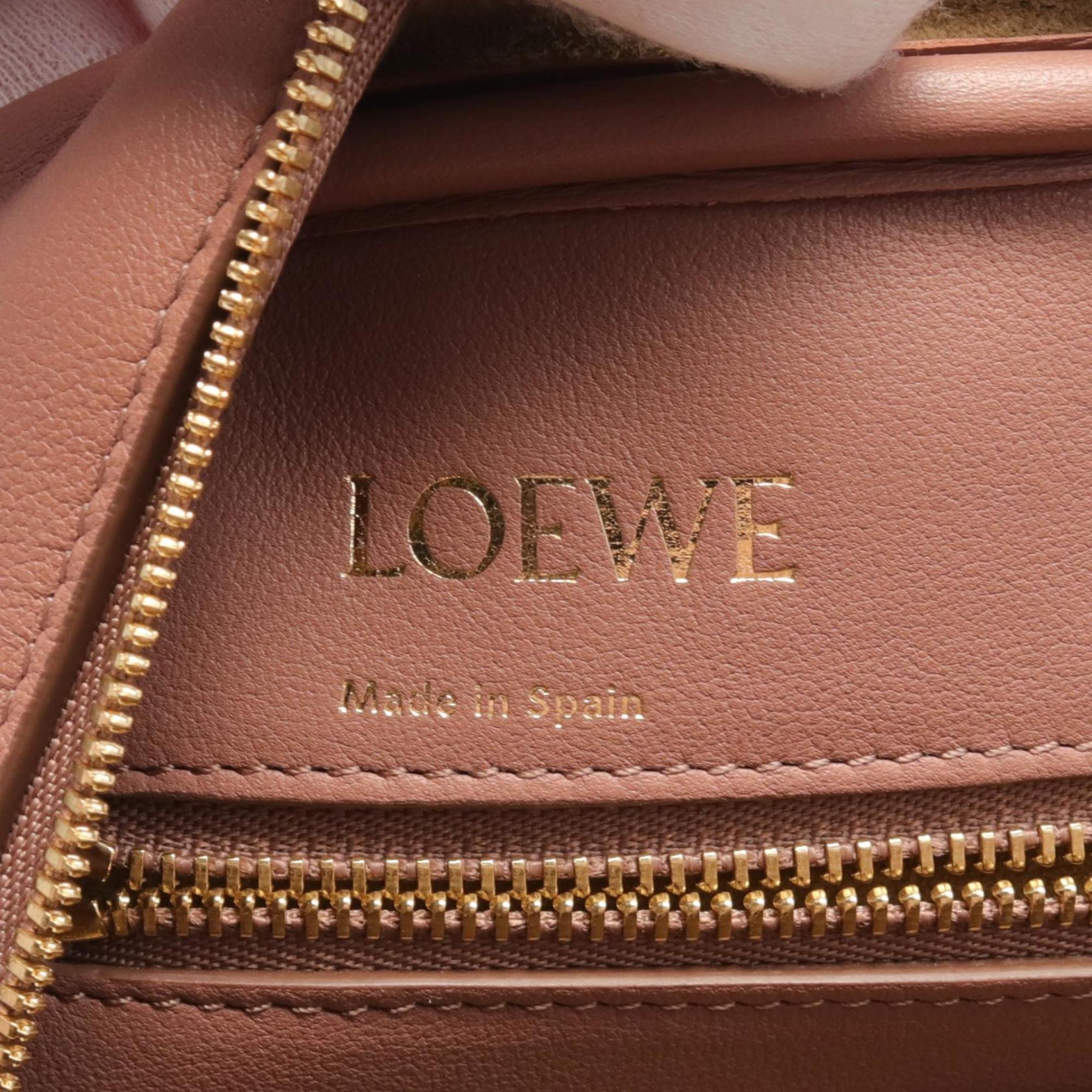 LOEWE Amazona 28 Handbag Bag Leather Women's Pink