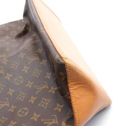 Louis Vuitton Cabas Maison Tote Bag, Coated Canvas, Leather, Monogram, Women's, Brown, M51151