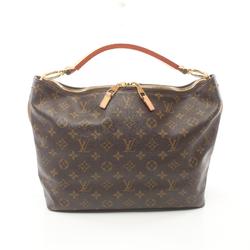 Louis Vuitton LOUIS VUITTON Shuri PM Shoulder Bag Coated Canvas Leather Monogram Women's Brown M40586