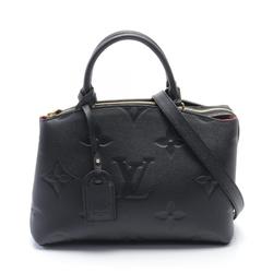 LOUIS VUITTON Petit Palais PM Handbag Bag Leather Monogram Empreinte Women's Black M58916