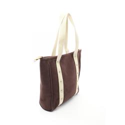 Louis Vuitton LOUIS VUITTON Antigua Cabas MM Tote Bag Canvas Women's Brown Ivory M80663