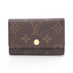 Louis Vuitton LOUIS VUITTON Multicle 6 Key Case Coated Canvas Monogram Men's Women's Brown M62630