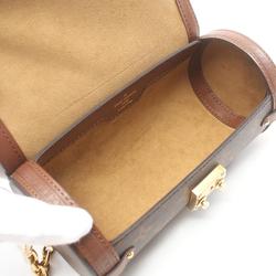 Louis Vuitton LOUIS VUITTON Papillon Trunk Monogram Shoulder Bag Coated Canvas Leather Women's Brown M57835