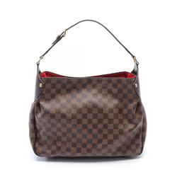 Louis Vuitton LOUIS VUITTON Regia Damier Ebene Shoulder Bag Coated Canvas Leather Women's Brown N63542