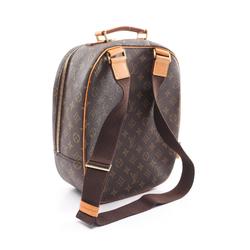 LOUIS VUITTON Packall Sacado Handbag Bag Coated Canvas Leather Monogram Women's Brown M51132