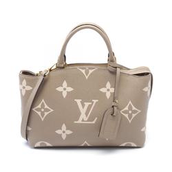 LOUIS VUITTON Petit Pale PM Handbag Bag Leather Monogram Empreinte Women's Beige M58914