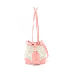 Louis Vuitton Noeparce SINCE1854 Monogram Jacquard Handbag Bag Canvas Leather Women's White Pink M81112