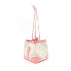 Louis Vuitton Noeparce SINCE1854 Monogram Jacquard Handbag Bag Canvas Leather Women's White Pink M81112