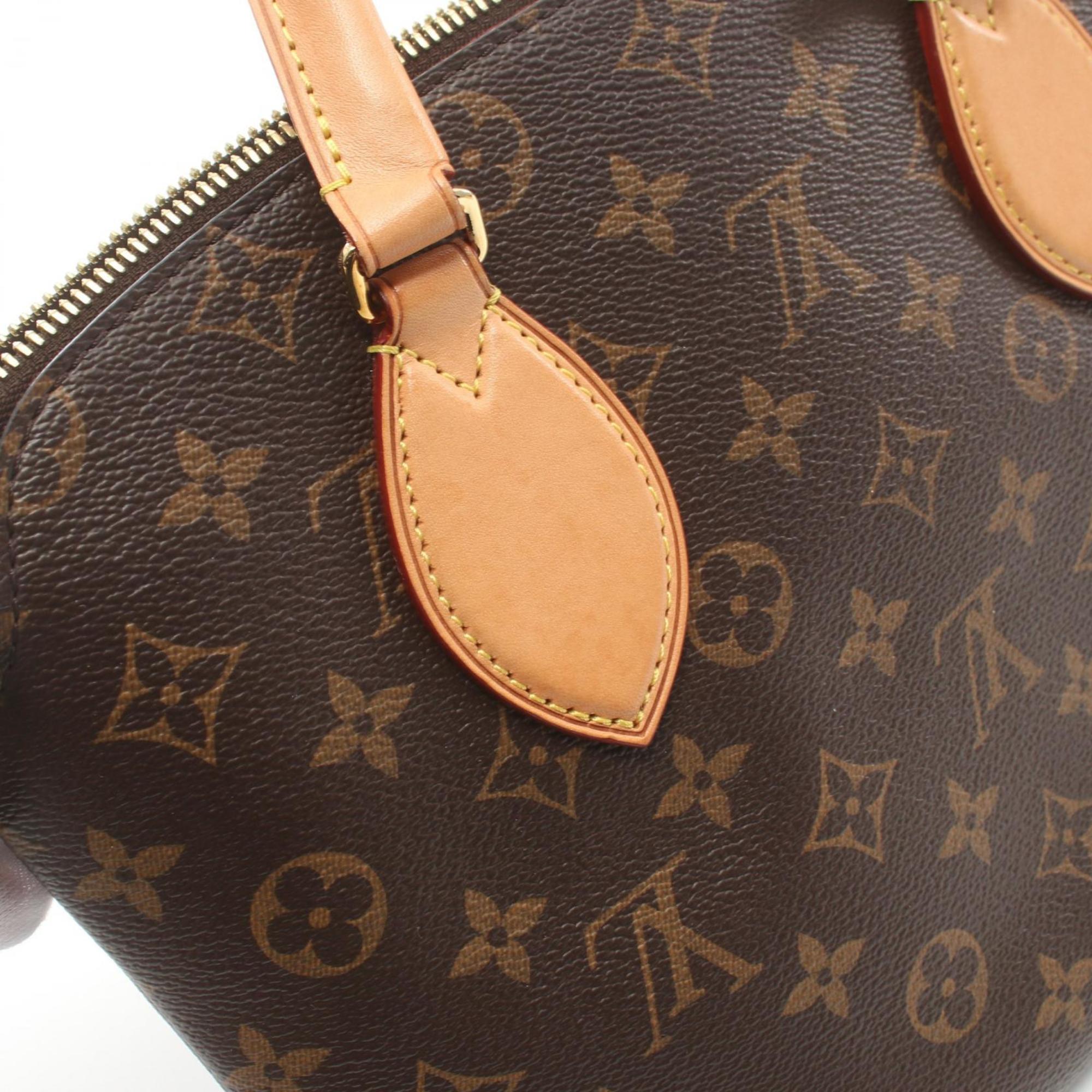 Louis Vuitton LOUIS VUITTON Flower Zip Tote PM Bag Coated Canvas Leather Monogram Women's Brown M44359