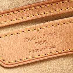 Louis Vuitton Retiro PM Monogram Handbag Bag Coated Canvas Leather Women's Brown M40325