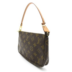 Louis Vuitton LOUIS VUITTON Pochette Accessoires Pouch Bag Coated Canvas Monogram Women's Brown M51980