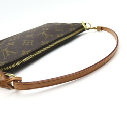 Louis Vuitton LOUIS VUITTON Pochette Accessoires Pouch Bag Coated Canvas Monogram Women's Brown M51980