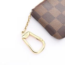 Louis Vuitton LOUIS VUITTON Pochette Cle Wallet/Coin Case Wallet Coated Canvas Leather Damier Men's Women's Brown N62658