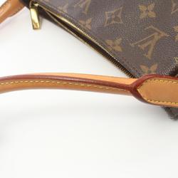 Louis Vuitton LOUIS VUITTON Looping MM Shoulder Bag Coated Canvas Leather Monogram Women's Brown M51146