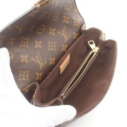 Louis Vuitton LOUIS VUITTON Pochette Metis EW Handbag Bag Coated Canvas Leather Monogram Women's Brown M46279