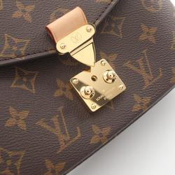 Louis Vuitton LOUIS VUITTON Pochette Metis EW Handbag Bag Coated Canvas Leather Monogram Women's Brown M46279