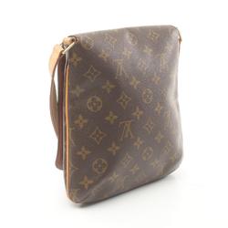 Louis Vuitton Musette Salsa Short Strap Monogram Shoulder Bag, Coated Canvas, Leather, Women's, Brown, M51258