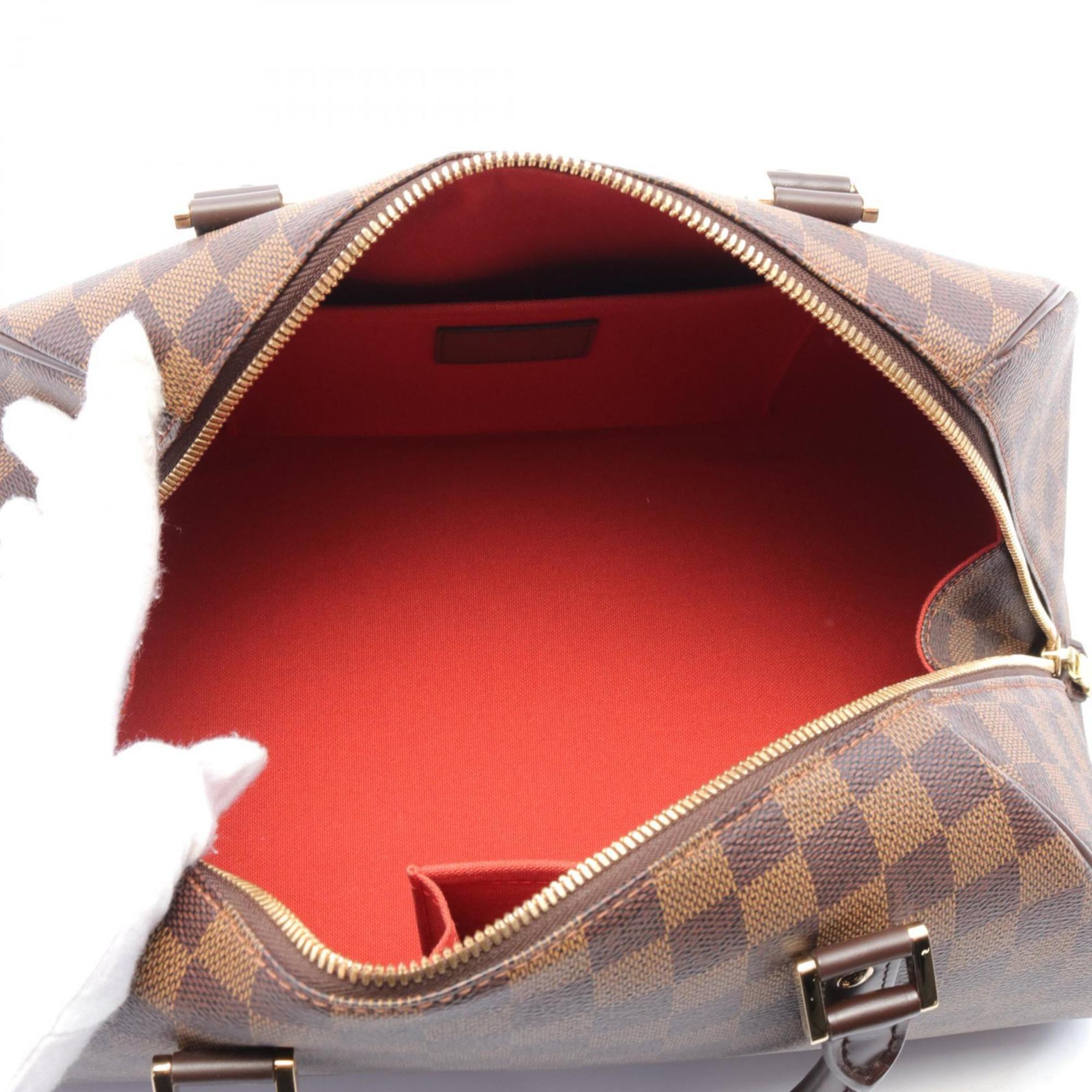 Louis Vuitton LOUIS VUITTON Rivera MM Handbag Bag Coated Canvas Leather Damier Women's Brown N41434