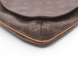 Louis Vuitton Musette Salsa Short Strap Monogram Shoulder Bag Coated Canvas Leather Women's Brown M51258