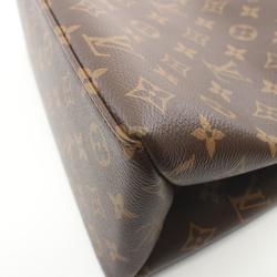 LOUIS VUITTON Petit Pale PM Monogram Handbag Bag Coated Canvas Leather Women's Brown M45900