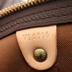 Louis Vuitton Keepall Bandouliere 60 Monogram Boston Bag, Coated Canvas, Leather, Men's, Women's, Brown, M41412