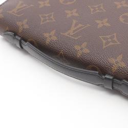 Louis Vuitton Zippy XL Monogram Macassar Round Long Wallet Coated Canvas Leather Men's Brown M61506